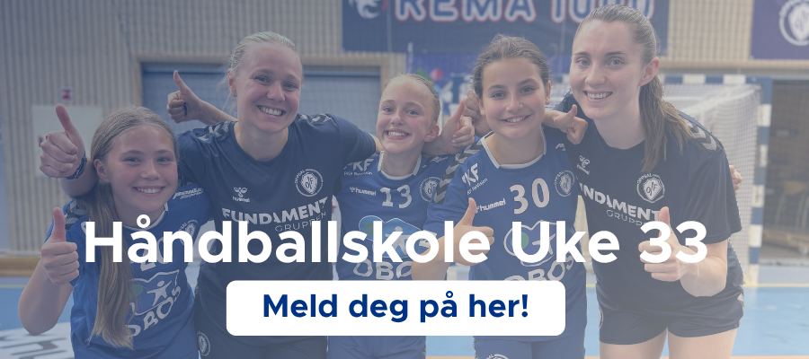 Håndballskole uke 33 i Oppsal arena